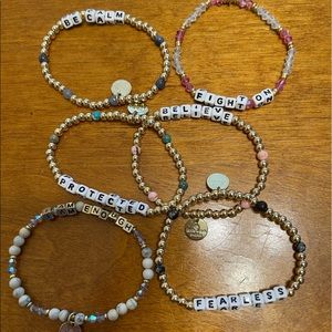 LITTLE WORDS PROJECT BRACELETS